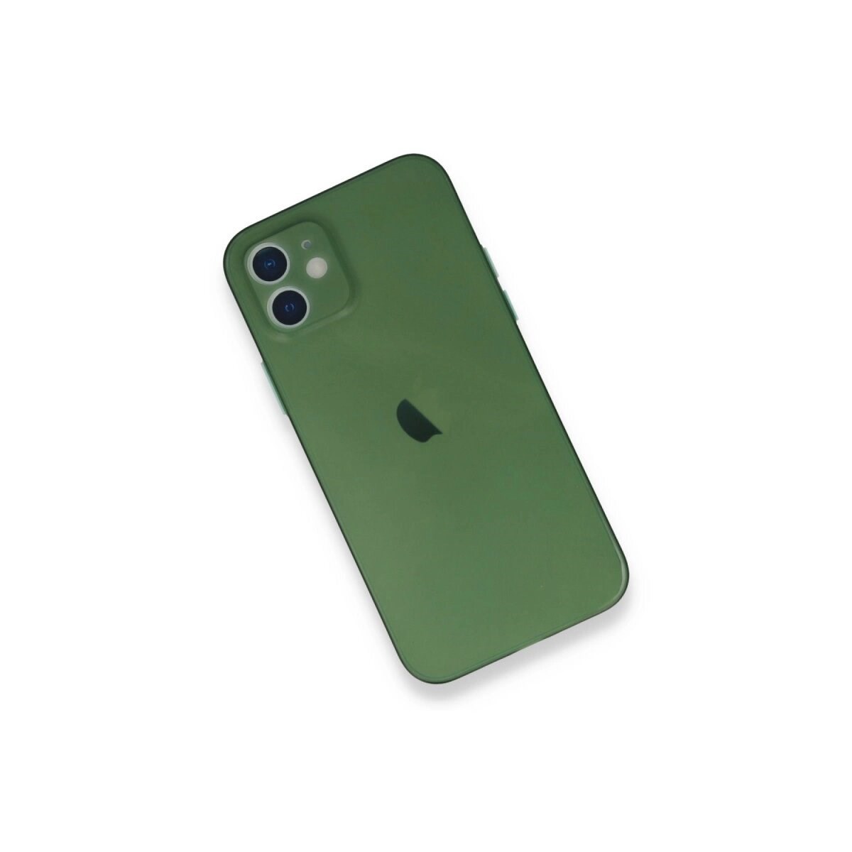 Apple İphone 12 Mini Kılıf Pp Ultra İnce Kapak - Yeşil
