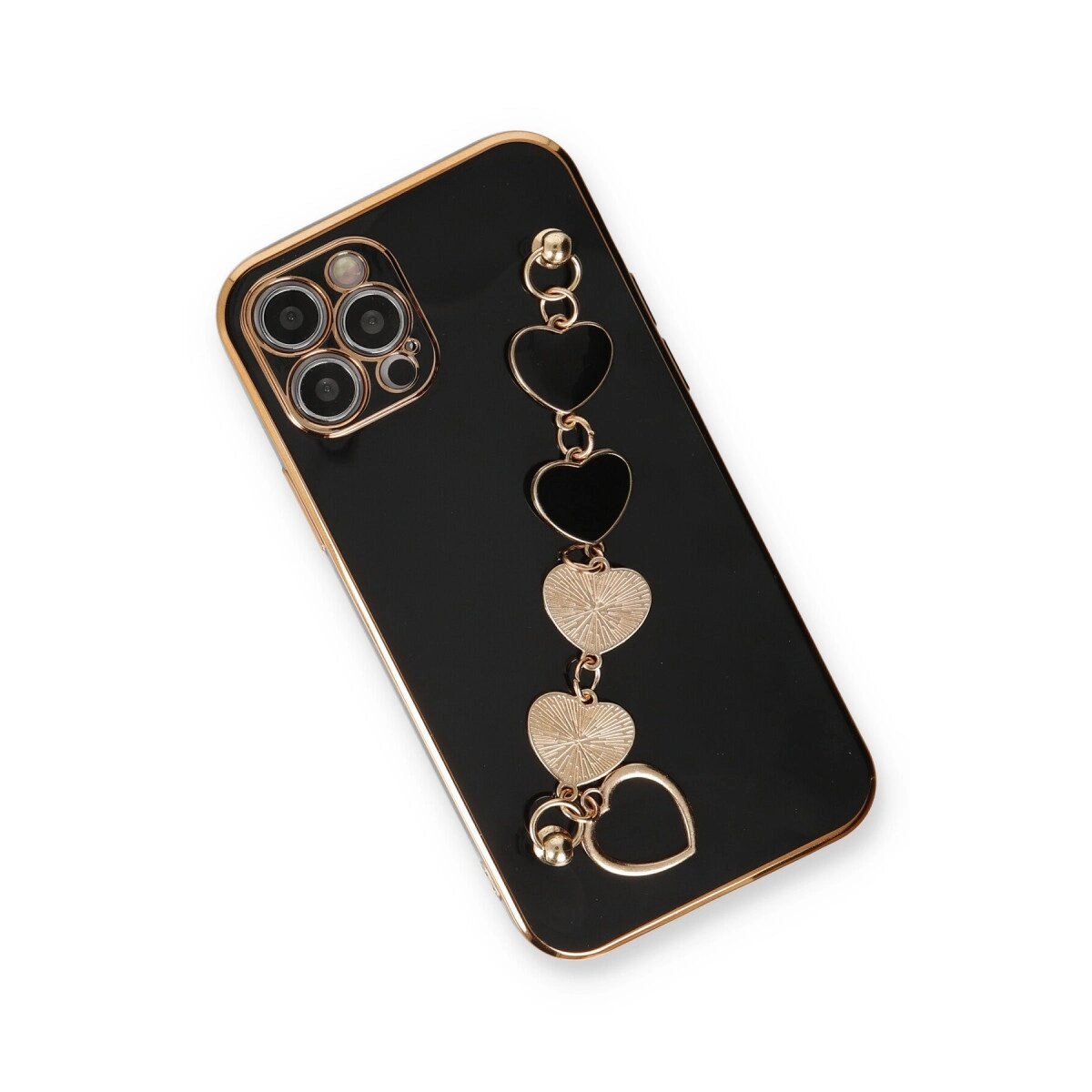 Apple İphone 12 Pro Kılıf Esila Silikon - Siyah