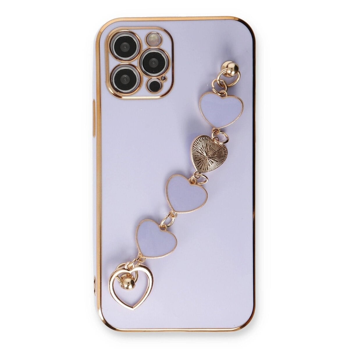 Apple İphone 12 Pro Kılıf Esila Silikon - Lila