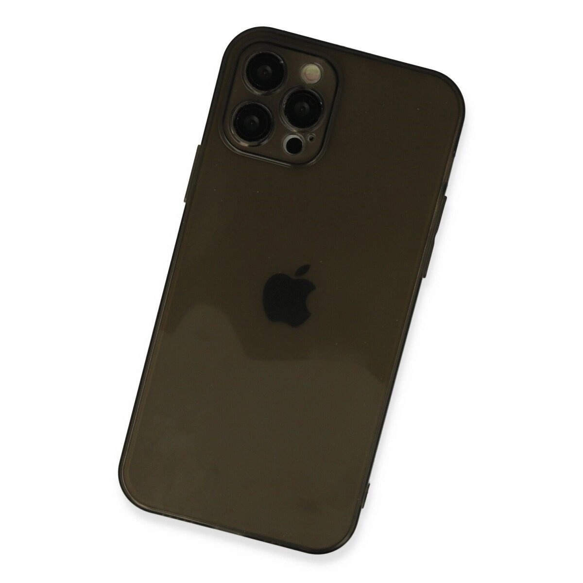 Apple İphone 12 Pro Kılıf Fly Lens Silikon - Siyah