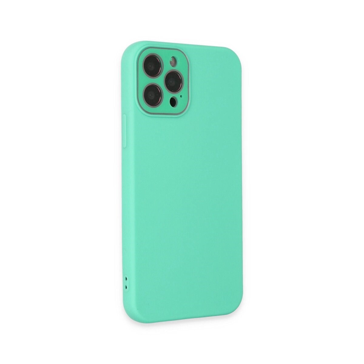 Apple İphone 12 Pro Kılıf Lansman Glass Kapak - Turkuaz