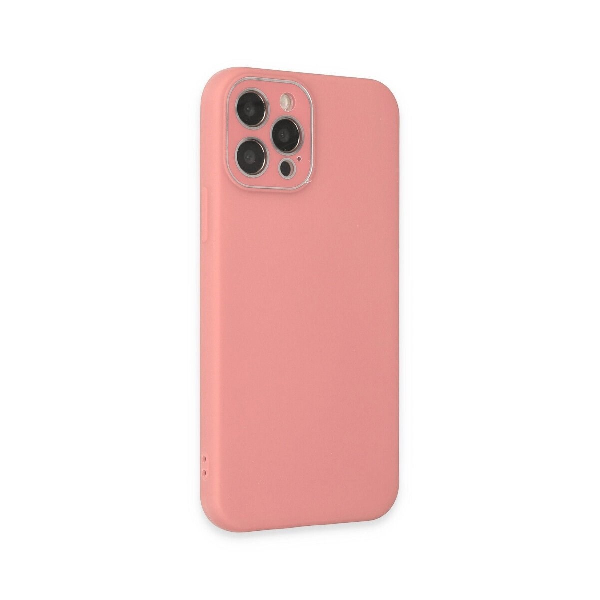 Apple İphone 12 Pro Kılıf Lansman Glass Kapak - Pembe