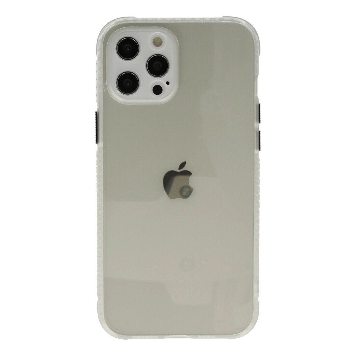 Apple İphone 12 Pro Kılıf Miami Şeffaf Silikon - Şeffaf