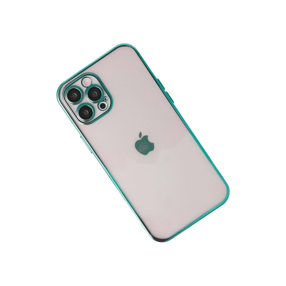 Apple İphone 12 Pro Kılıf Razer Lensli Silikon - Yeşil