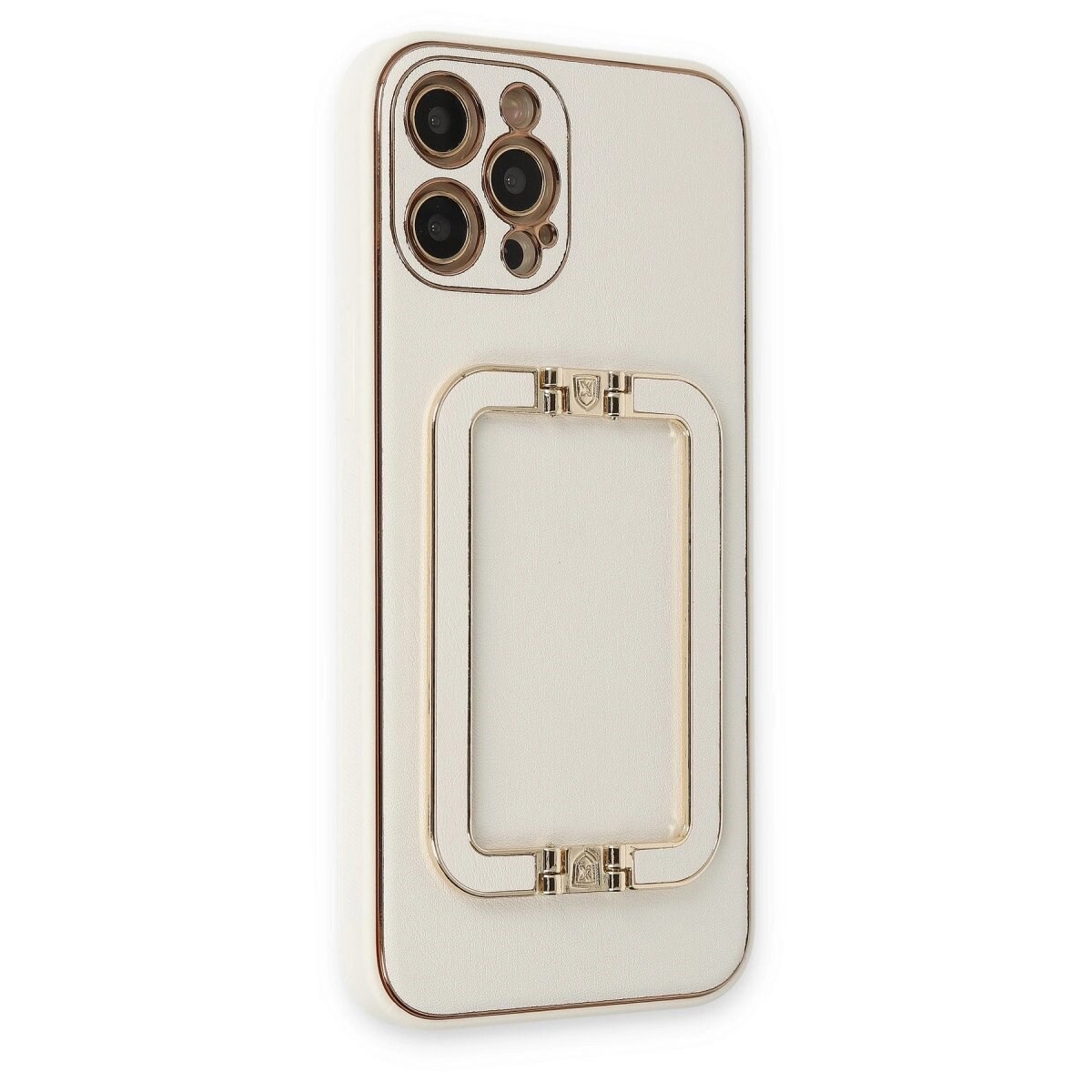 Apple İphone 12 Pro Max Kılıf Coco Elit Kapak - Beyaz