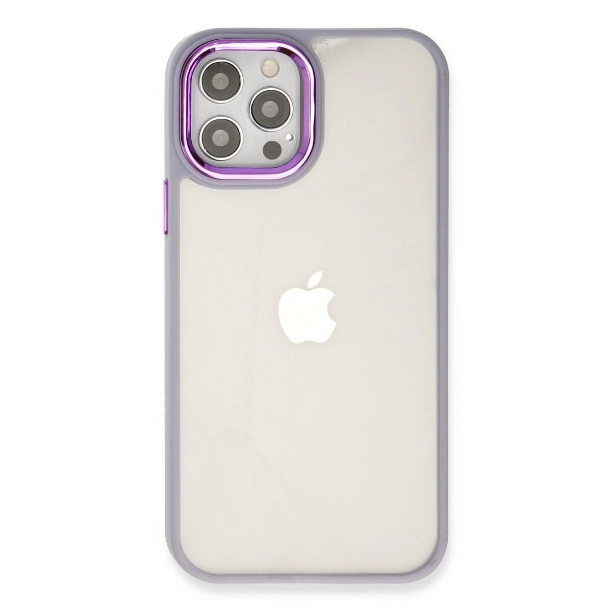 Apple İphone 12 Pro Max Kılıf Dora Kapak - Lila