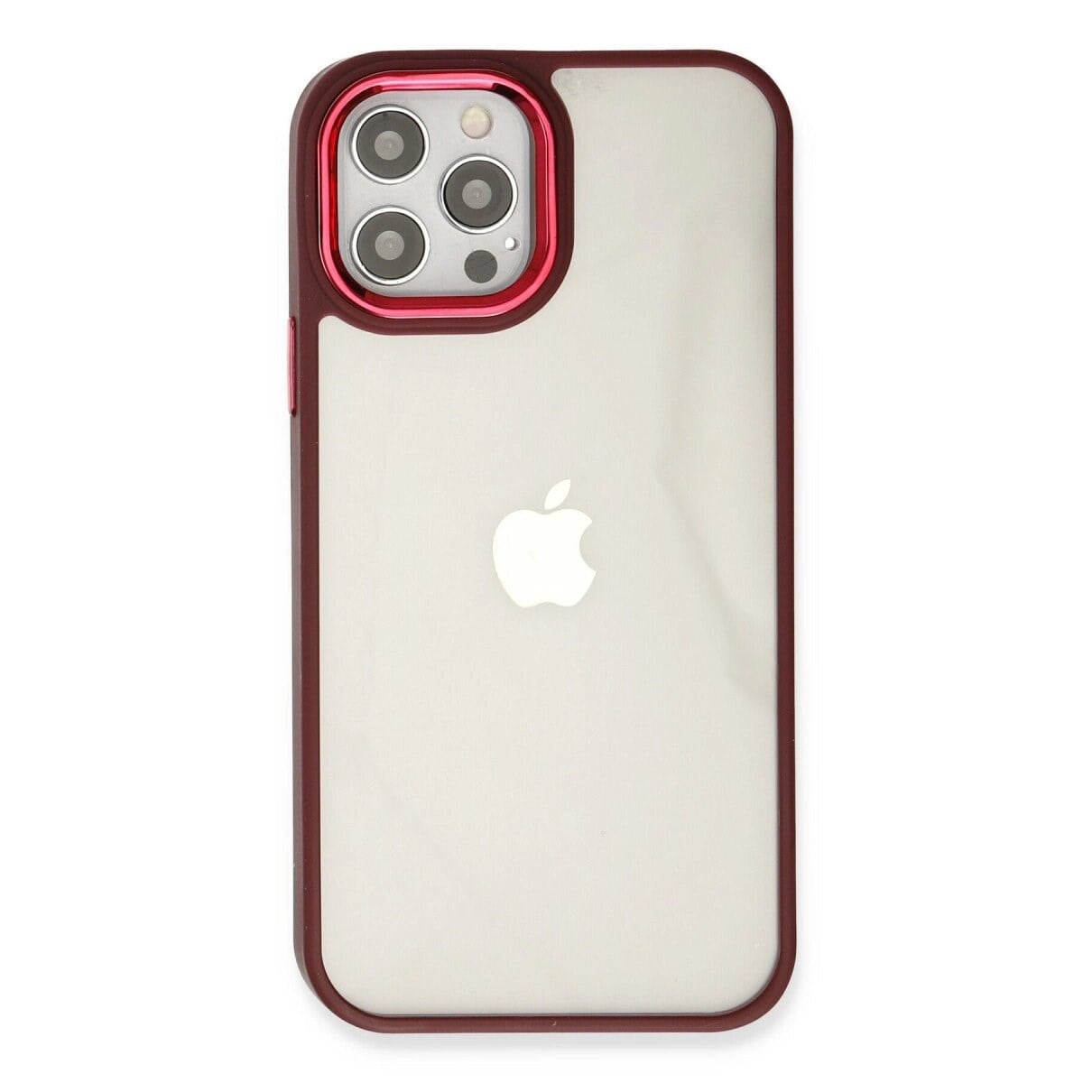 Apple İphone 12 Pro Max Kılıf Dora Kapak - Kırmızı