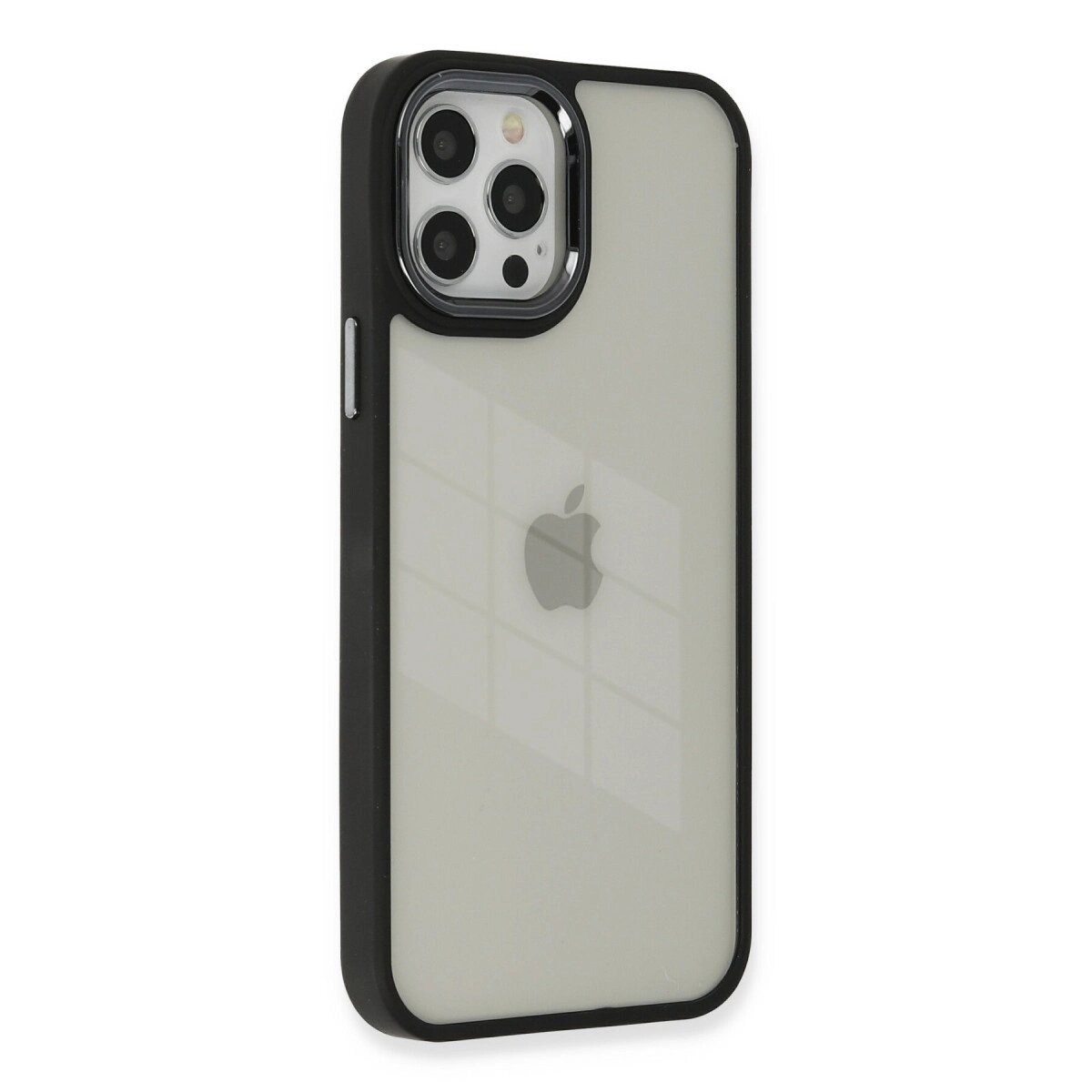 Apple İphone 12 Pro Max Kılıf Dora Kapak - Siyah