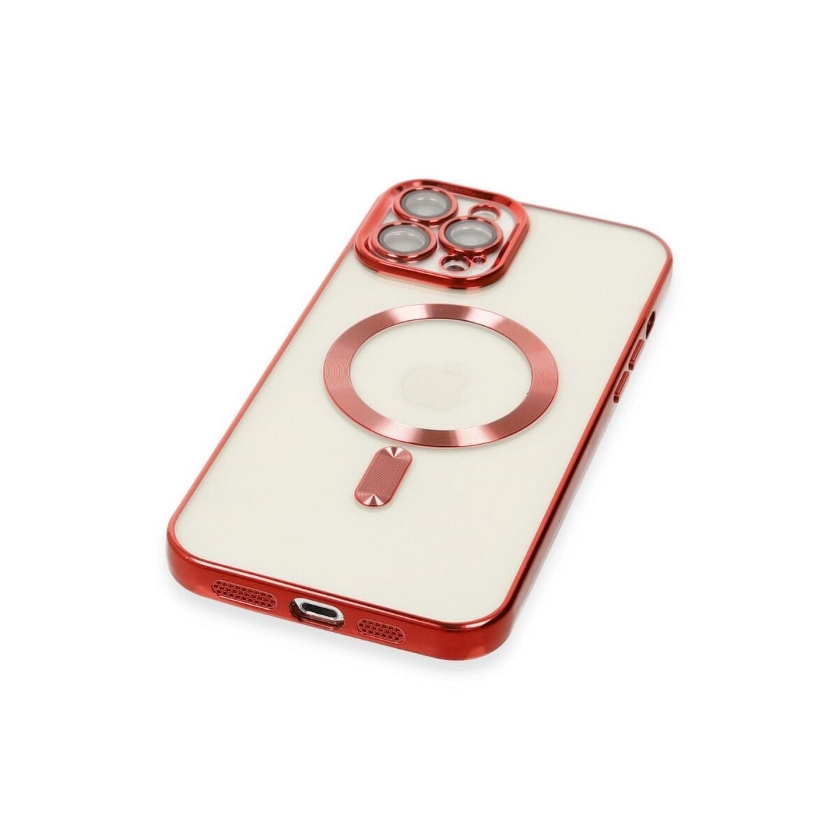 Apple İphone 12 Pro Max Kılıf Kross Magneticsafe Kapak - Kırmızı