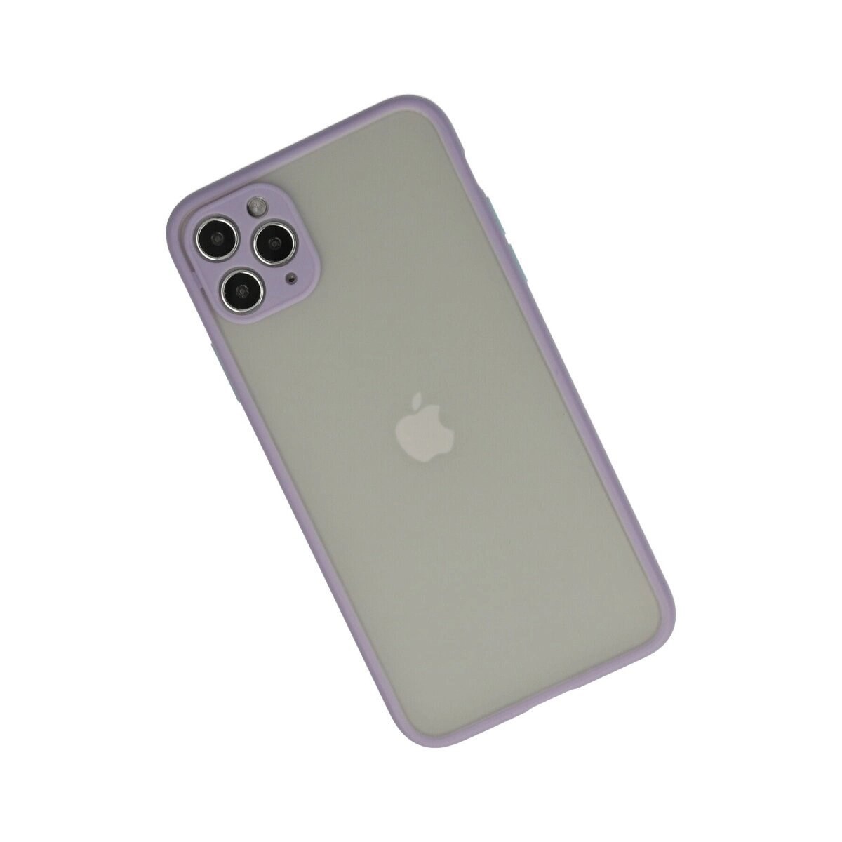 Apple İphone 12 Pro Max Kılıf Montreal Silikon Kapak - Mor