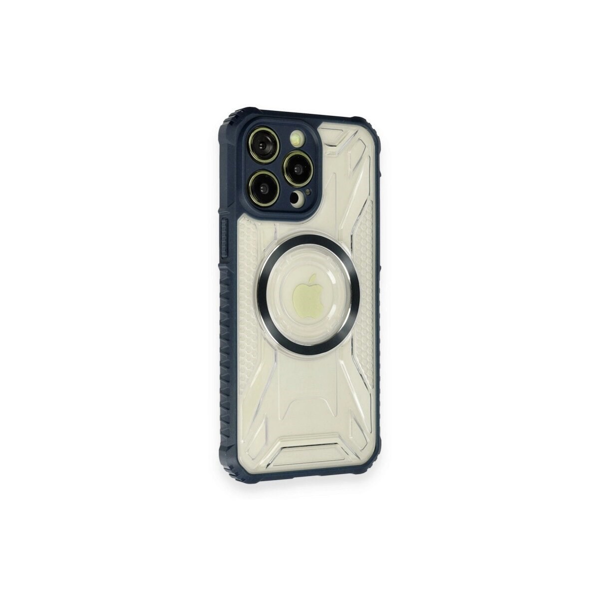Apple İphone 12 Pro Max Kılıf Prag Magneticsafe Kapak - Lacivert