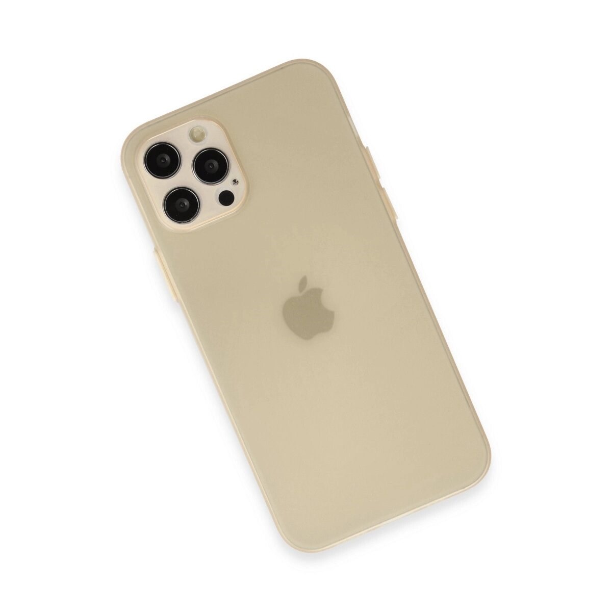 Apple İphone 12 Pro Max Kılıf Puma Silikon - Gold