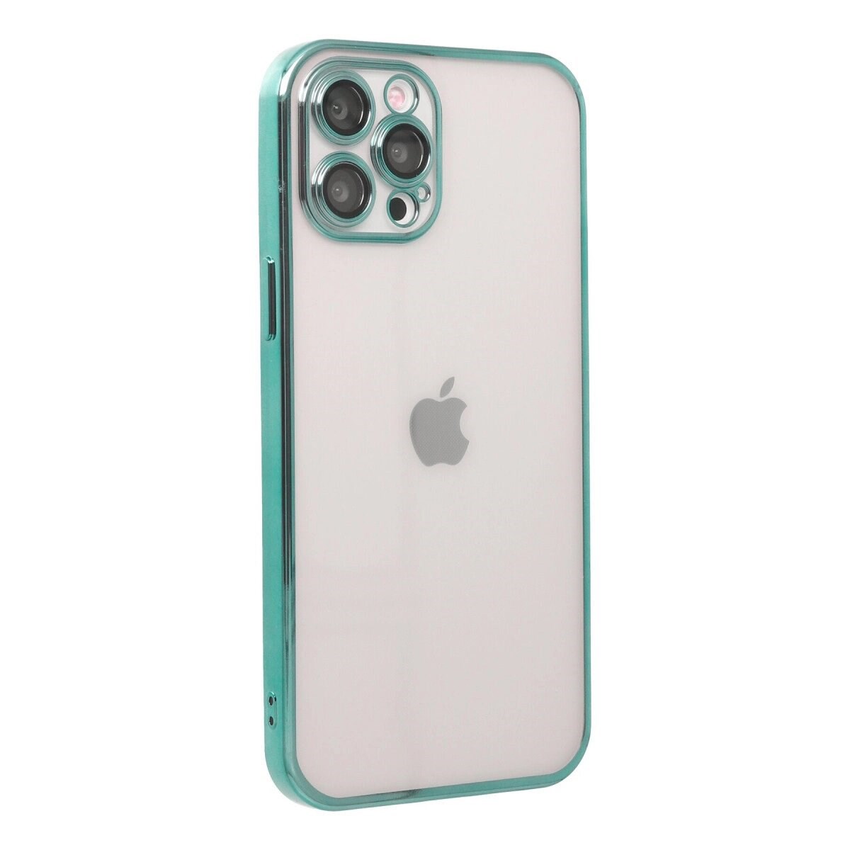 Apple İphone 12 Pro Max Kılıf Razer Lensli Silikon - Yeşil