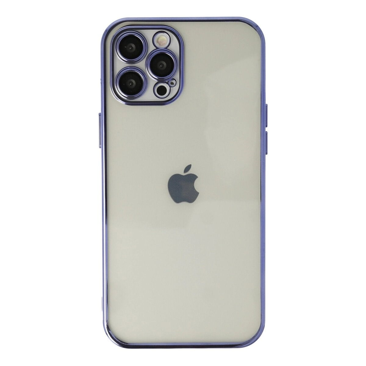 Apple İphone 12 Pro Max Kılıf Razer Lensli Silikon - Mor