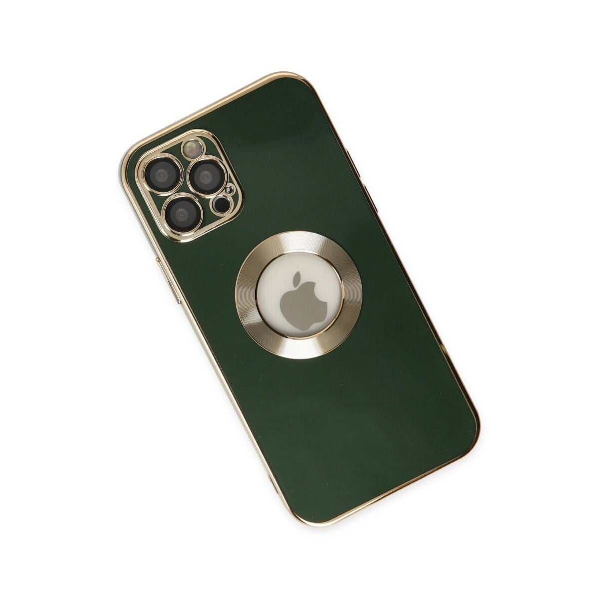 Apple İphone 12 Pro Max Kılıf Store Silikon - Yeşil