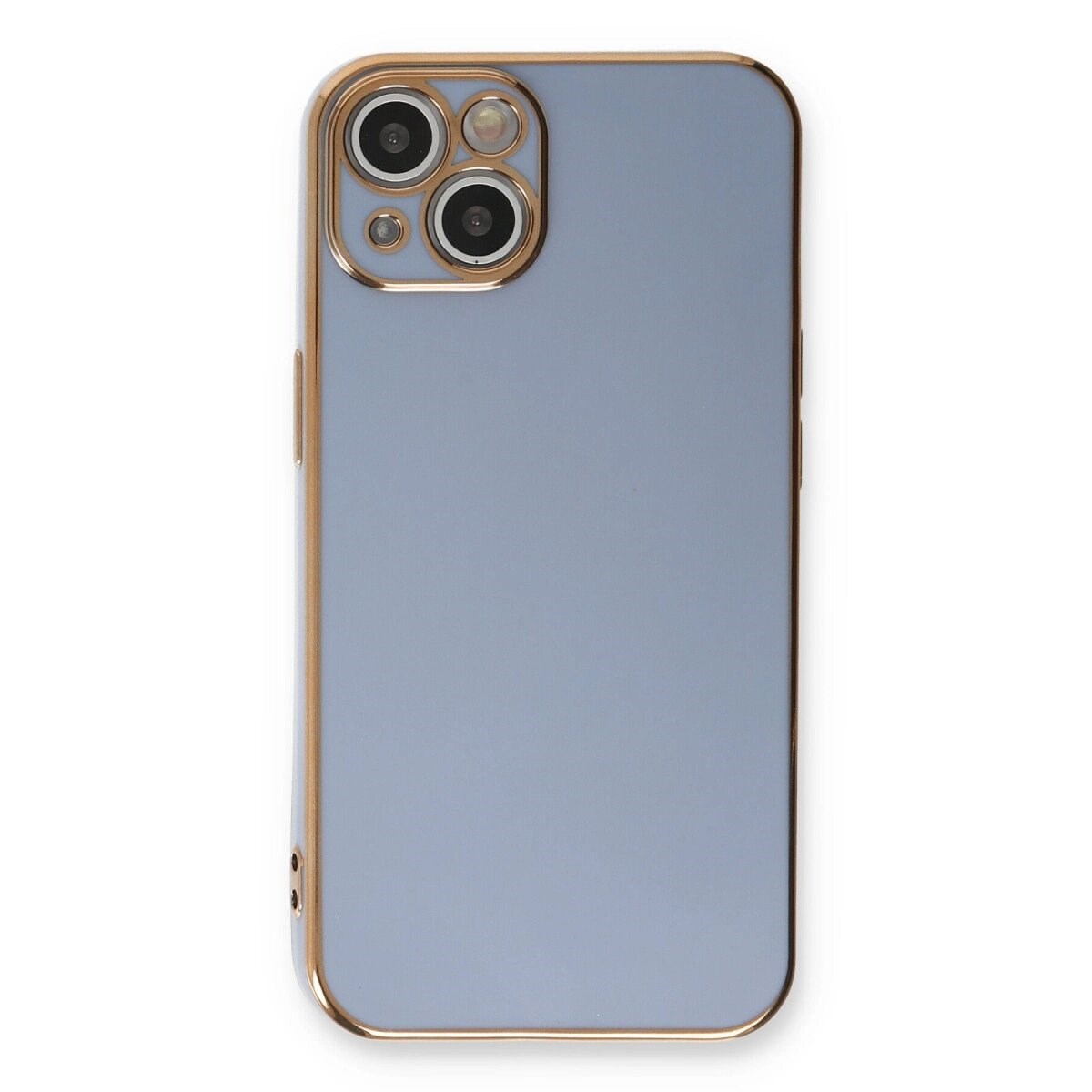 Apple İphone 13 Kılıf Volet Silikon - Mavi