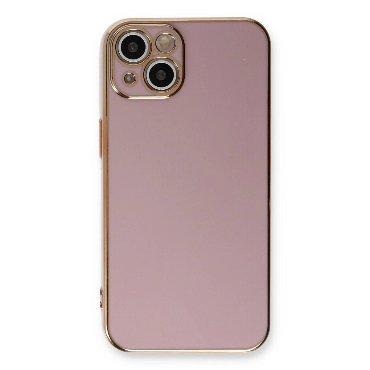 Apple İphone 13 Kılıf Volet Silikon - Mor