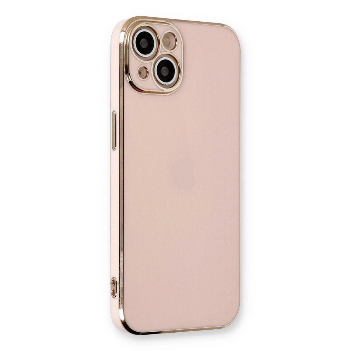 Apple İphone 13 Kılıf Volet Silikon - Pembe