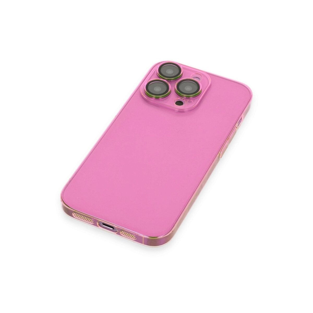 Apple İphone 13 Pro Kılıf Armada Lensli Kapak - Pembe