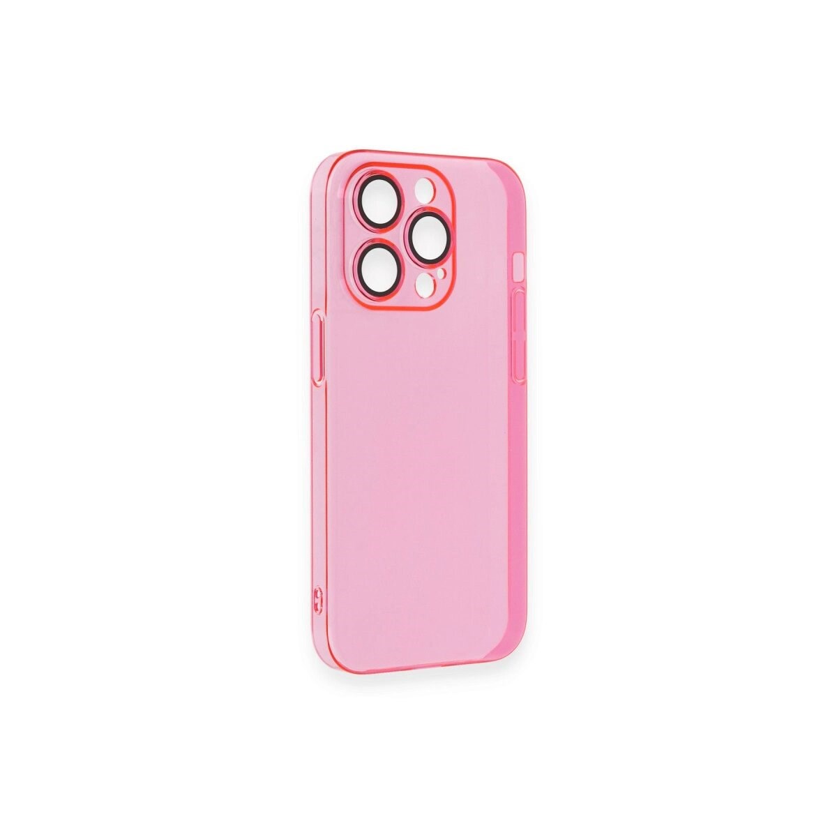 Apple İphone 13 Pro Kılıf Armada Lensli Kapak - Pembe