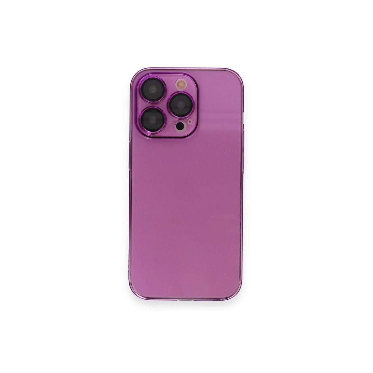 Apple İphone 13 Pro Kılıf Armada Lensli Kapak - Mor