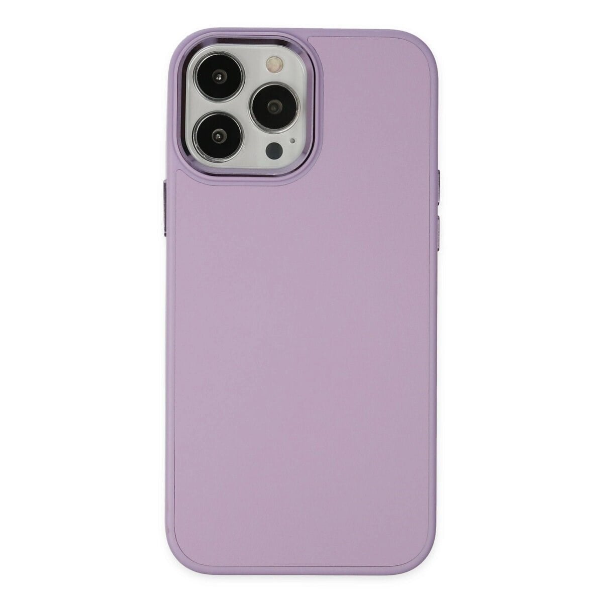 Apple İphone 13 Pro Kılıf Asya Deri Silikon - Lila