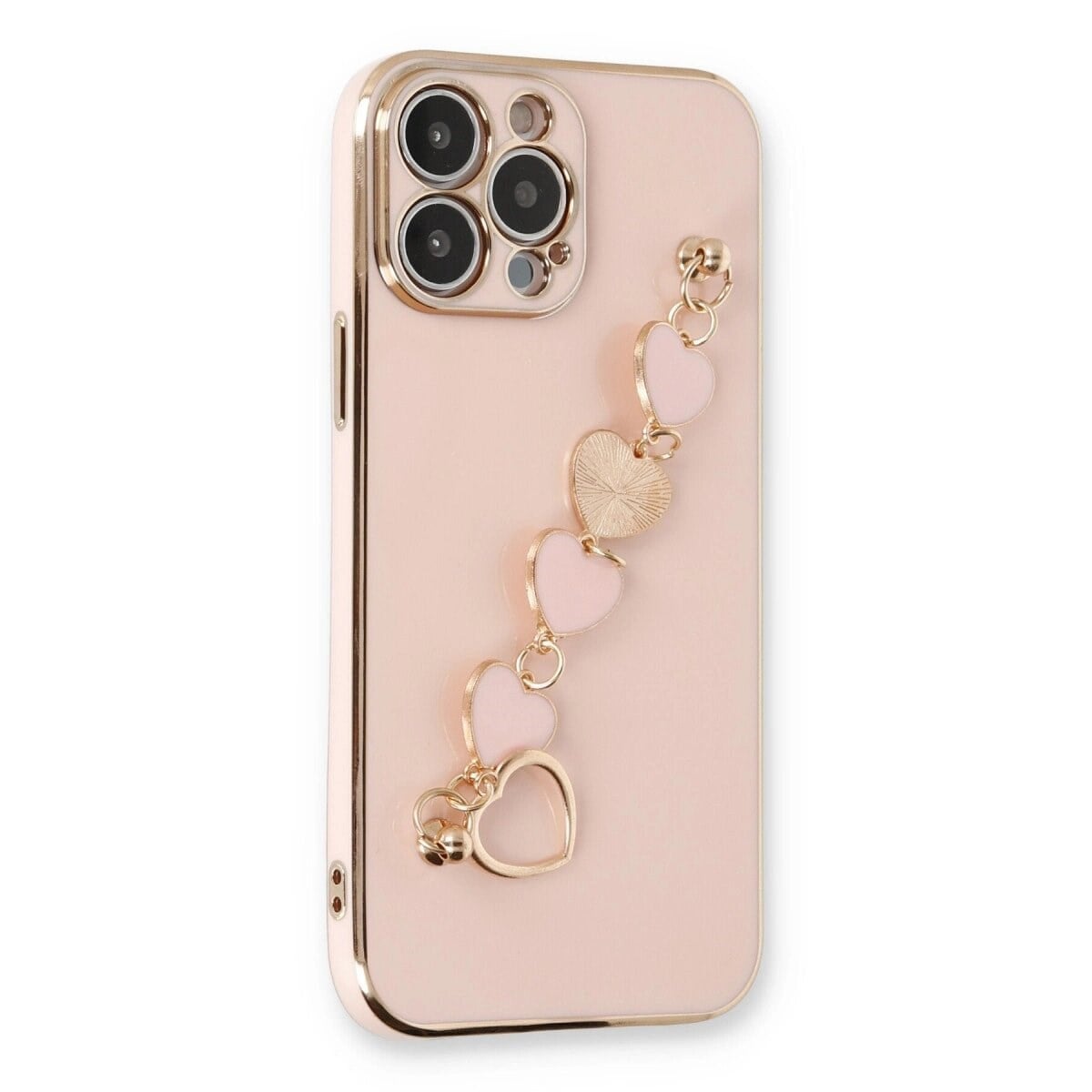 Apple İphone 13 Pro Kılıf Esila Silikon - Pudra