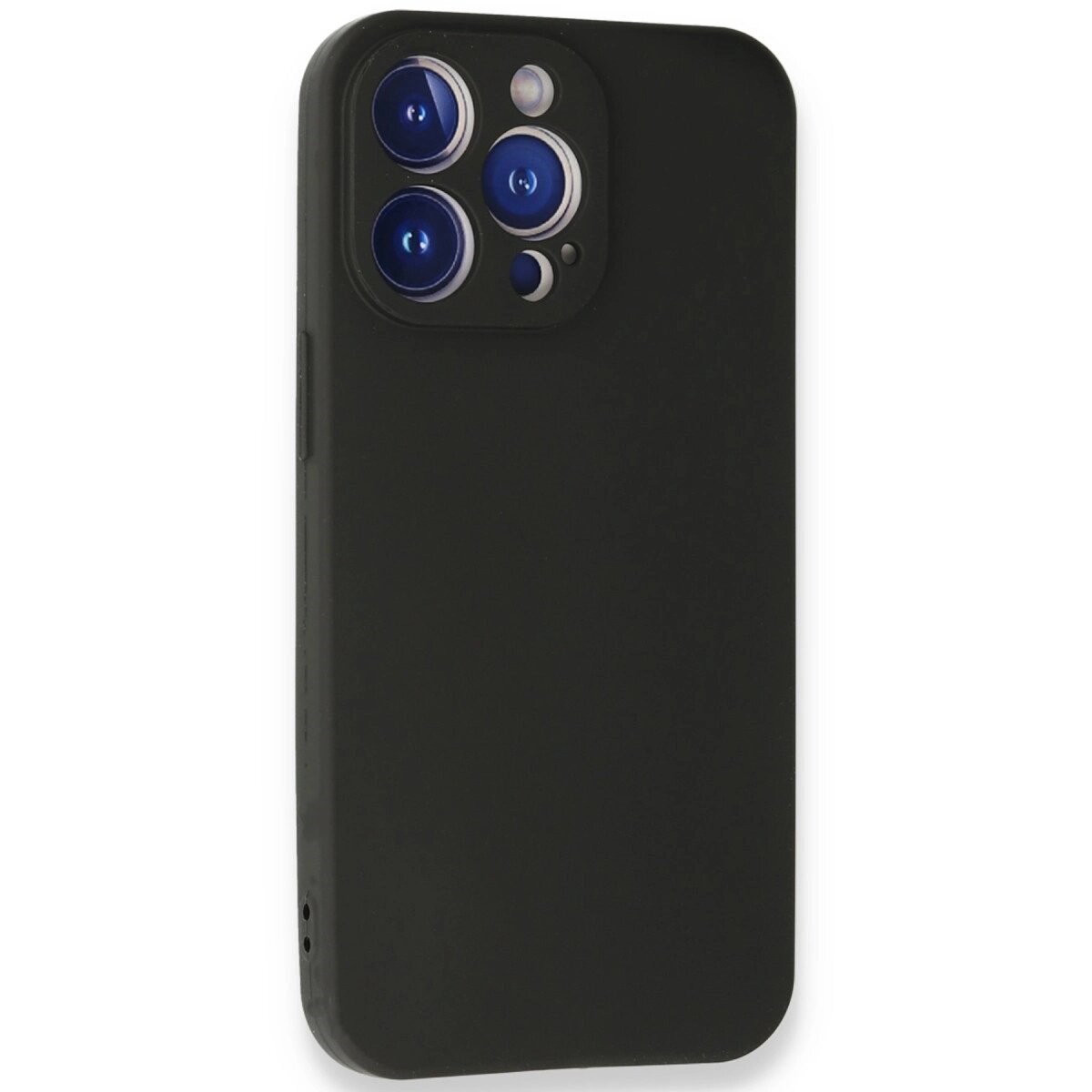 Apple İphone 13 Pro Kılıf First Silikon - Siyah