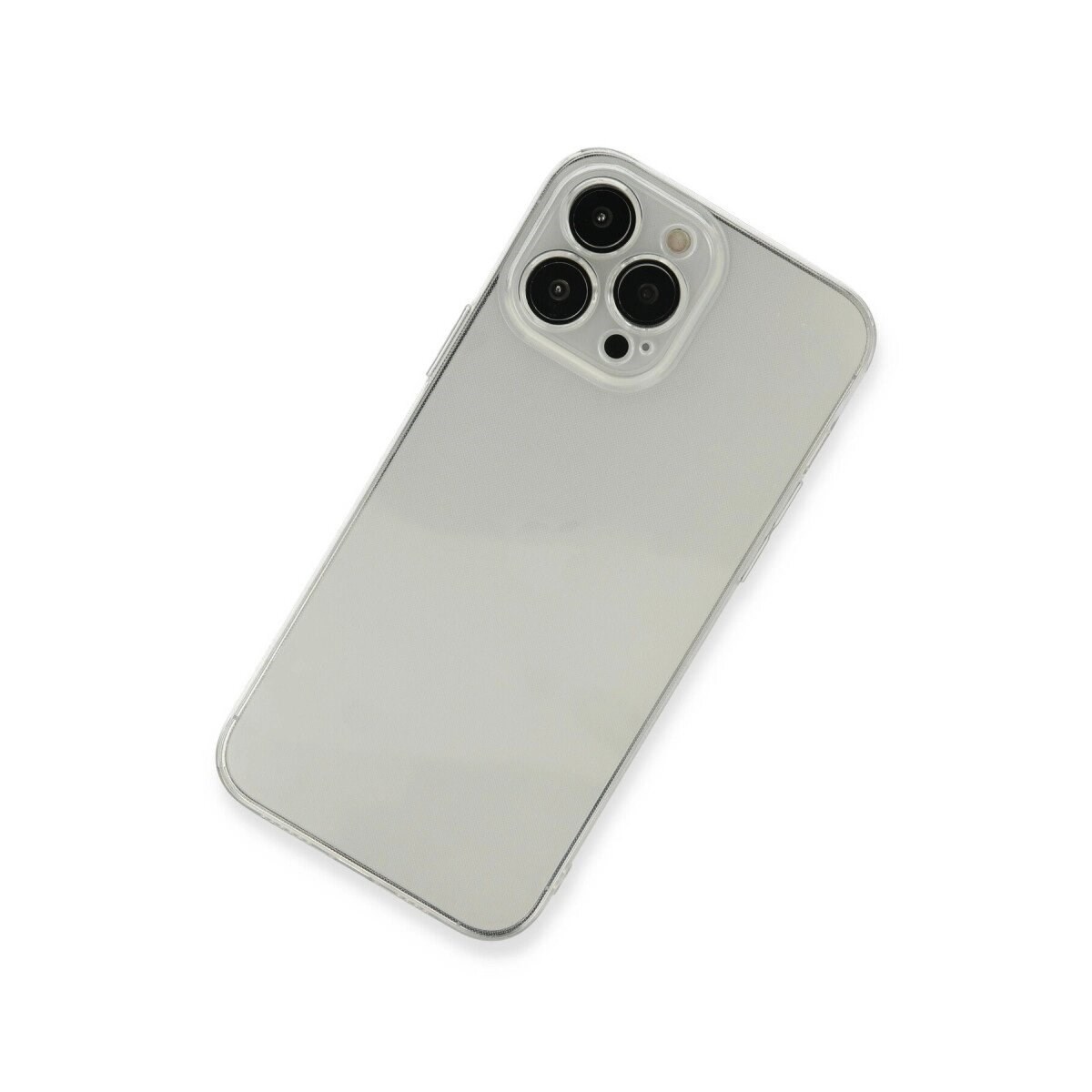 Apple İphone 13 Pro Kılıf Fly Lens Silikon - Şeffaf