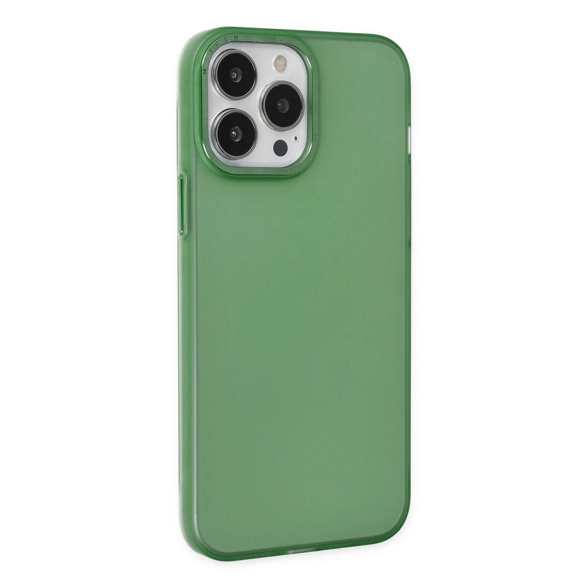 Apple İphone 13 Pro Kılıf Modos Metal Kapak - Koyu Yeşil