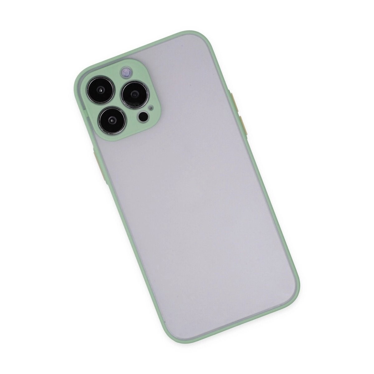 Apple İphone 13 Pro Kılıf Montreal Silikon Kapak - Turkuaz