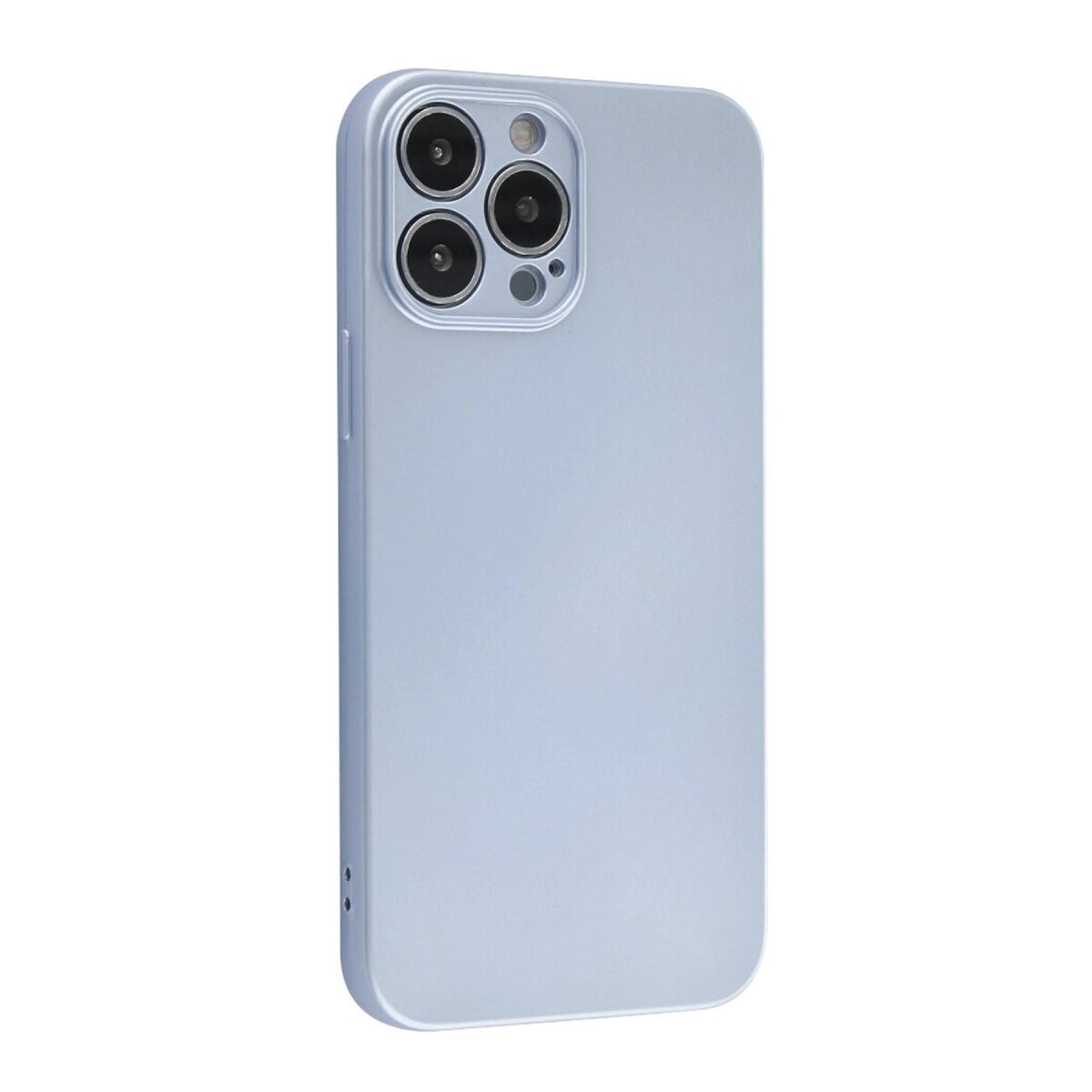 Apple İphone 13 Pro Kılıf Nano İçi Kadife Silikon - Sky Blue