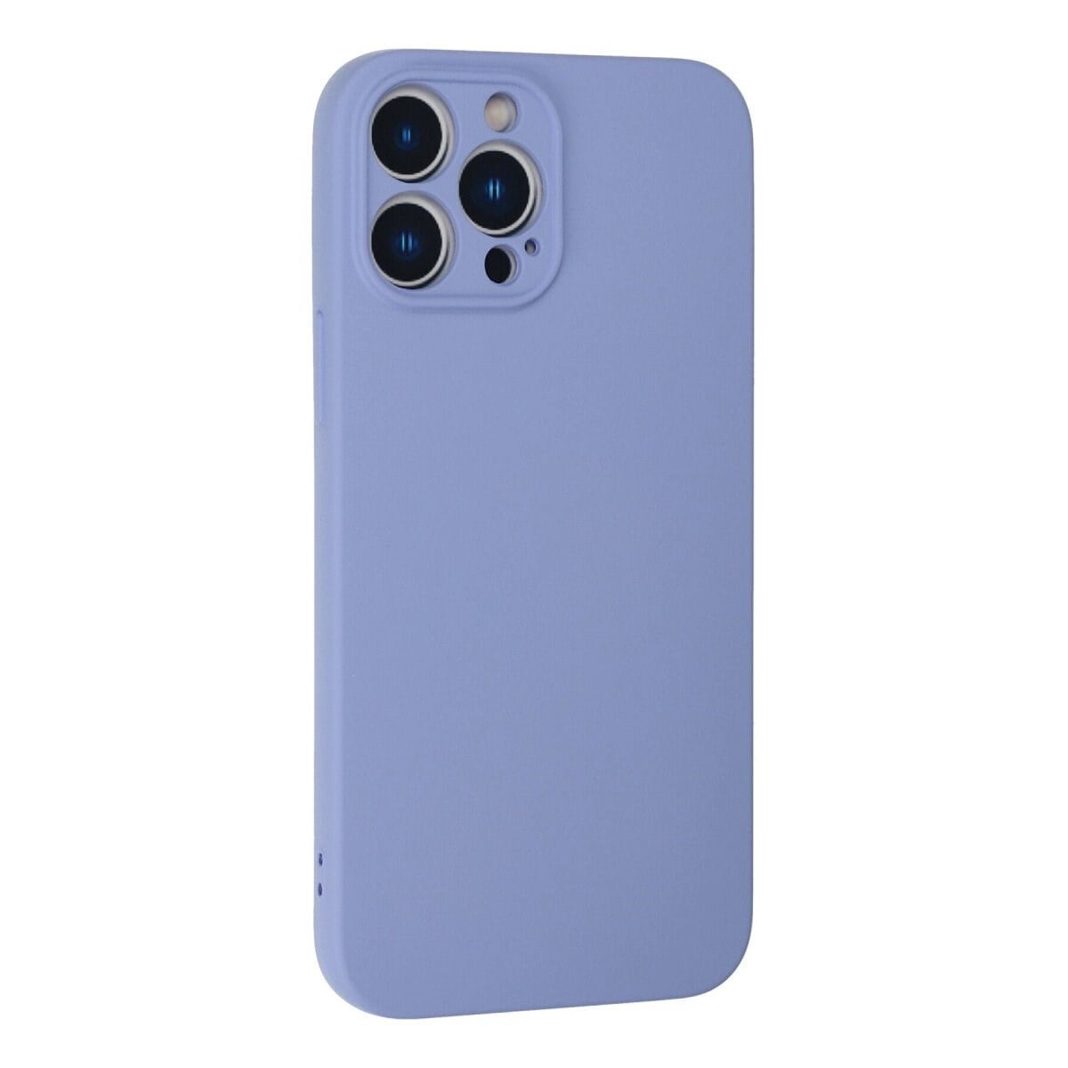 Apple İphone 13 Pro Kılıf Nano İçi Kadife Silikon - Lila