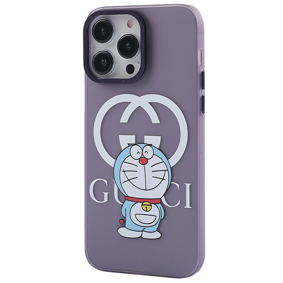 Apple İphone 13 Pro Kılıf Prada Desenli Kapak - Prada Mor - 3