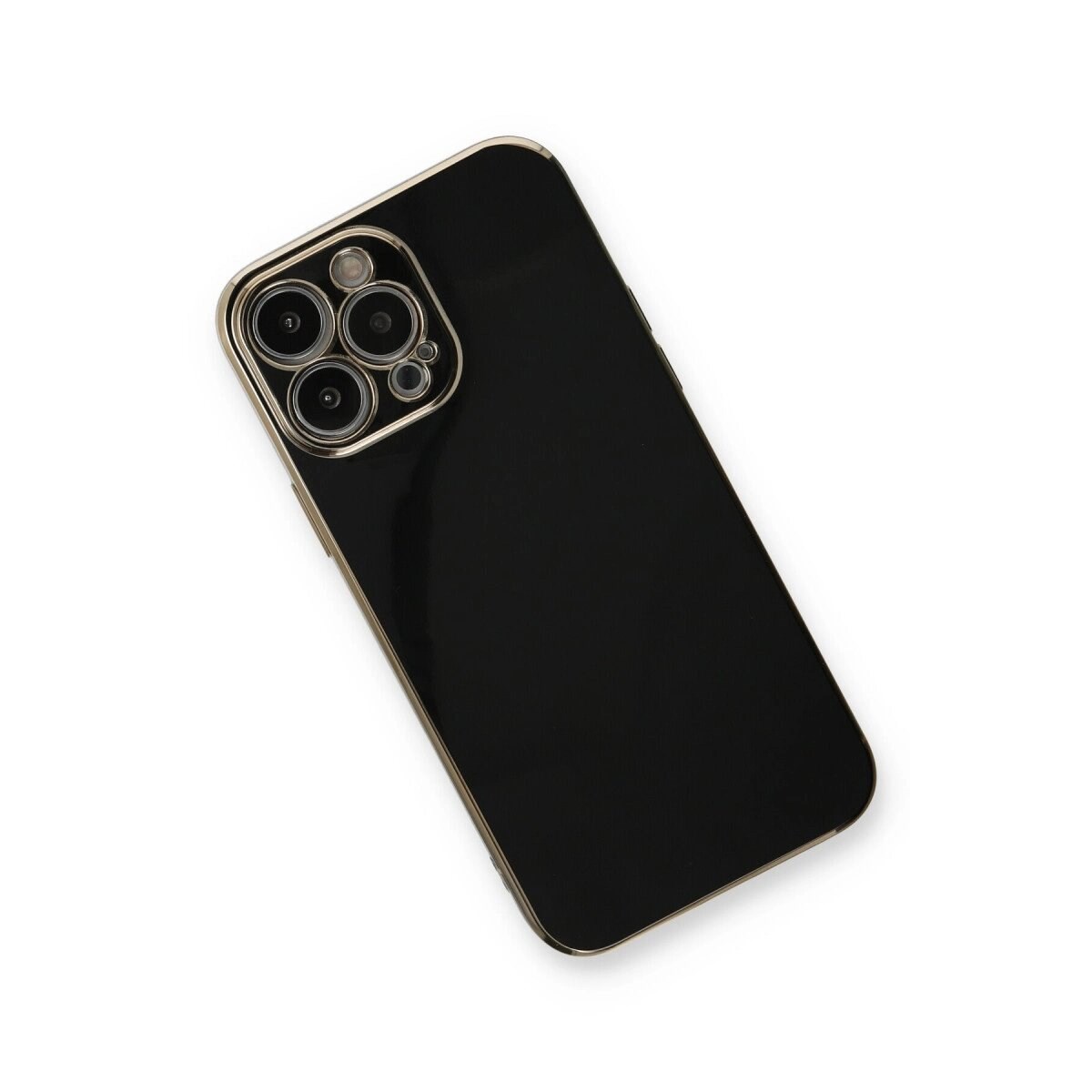 Apple İphone 13 Pro Kılıf Volet Silikon - Siyah
