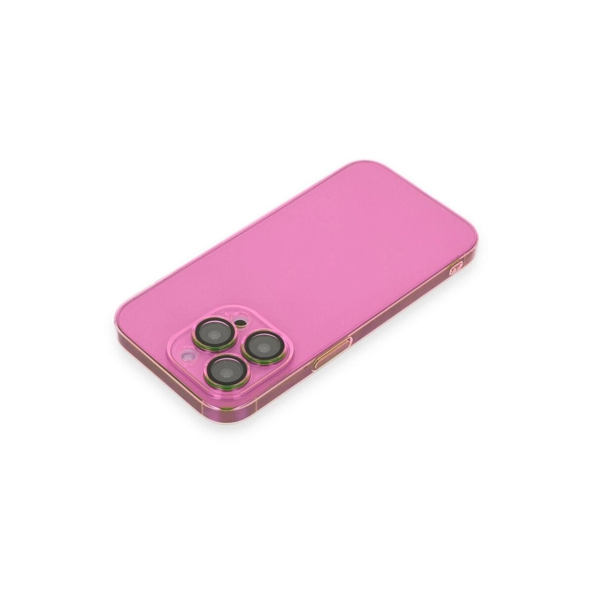 Apple İphone 13 Pro Max Kılıf Armada Lensli Kapak - Pembe