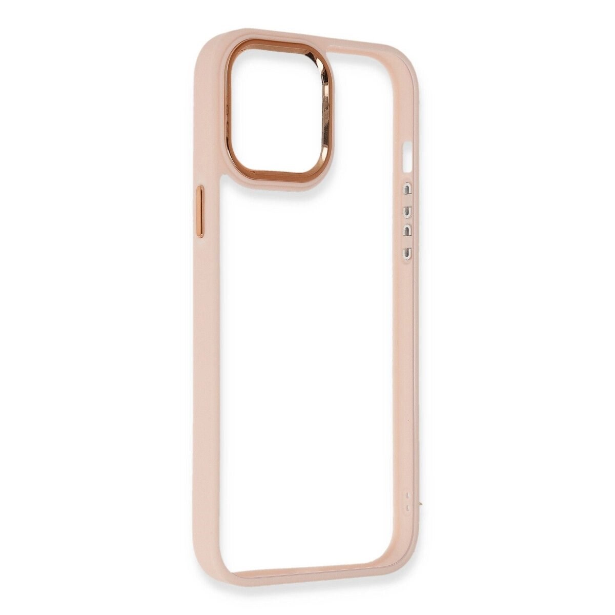 Apple İphone 13 Pro Max Kılıf Dora Kapak - Pudra