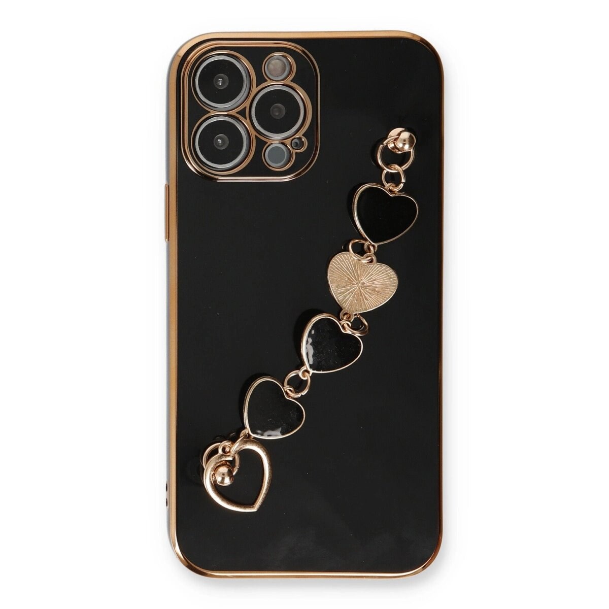 Apple İphone 13 Pro Max Kılıf Esila Silikon - Siyah