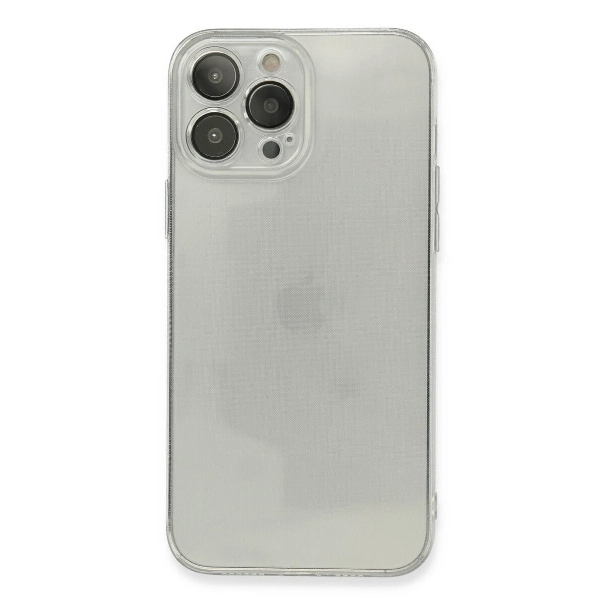 Apple İphone 13 Pro Max Kılıf Fly Lens Silikon - Şeffaf