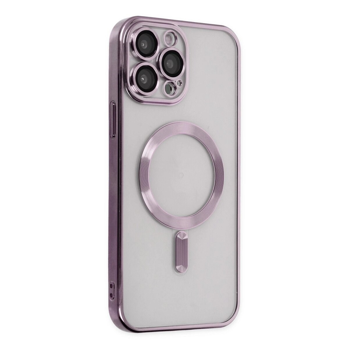 Apple İphone 13 Pro Max Kılıf Kross Magneticsafe Kapak - Mor