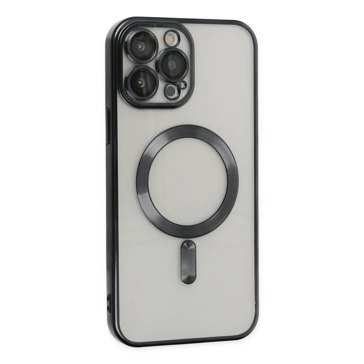 Apple İphone 13 Pro Max Kılıf Kross Magneticsafe Kapak - Siyah
