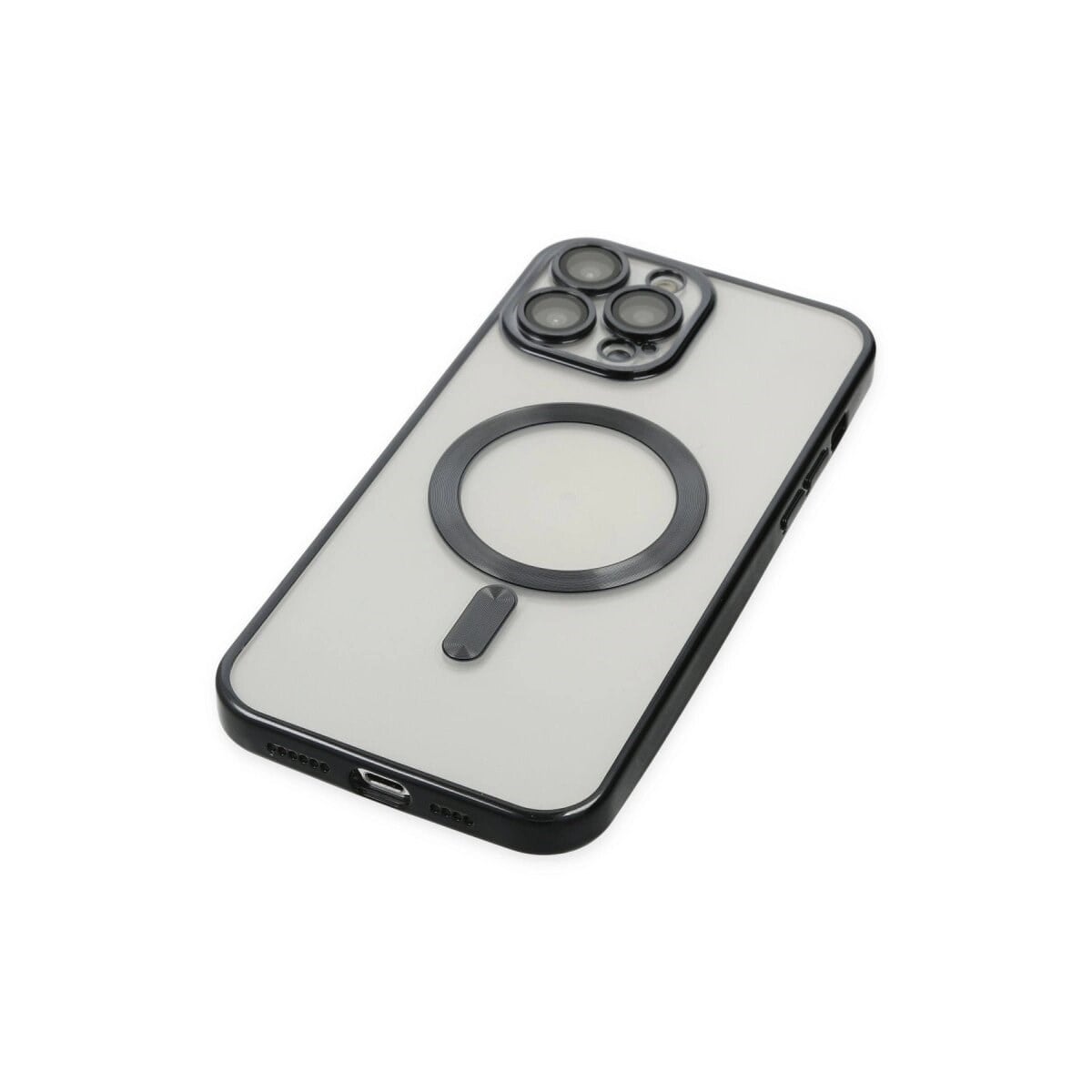Apple İphone 13 Pro Max Kılıf Kross Magneticsafe Kapak - Siyah
