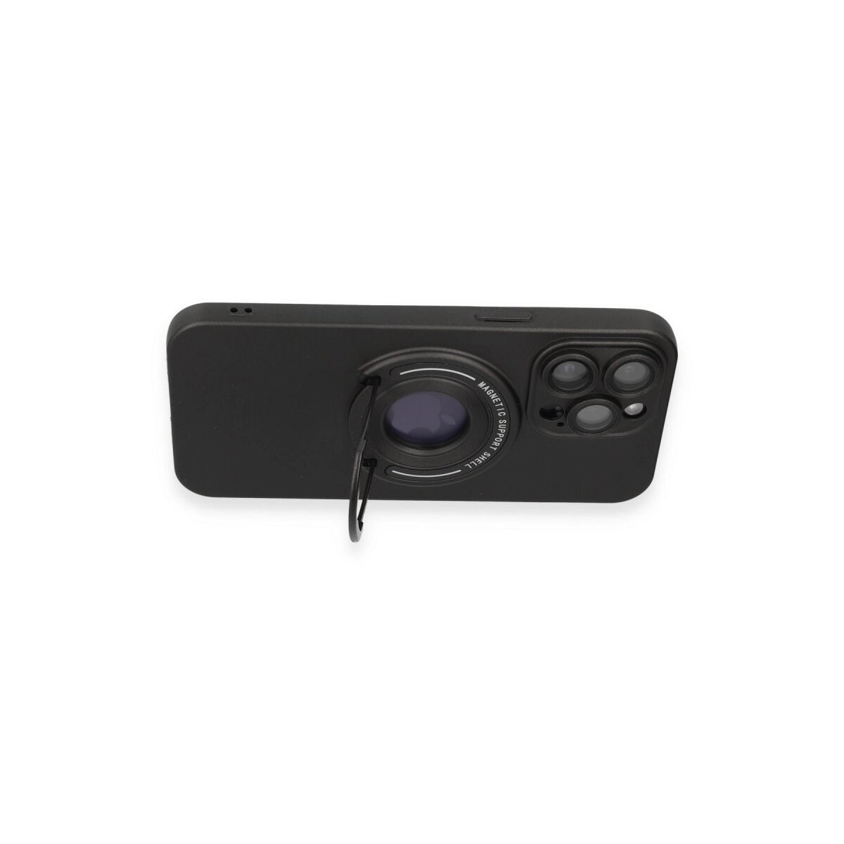 Apple İphone 13 Pro Max Kılıf Lukka Magneticsafe Kapak - Siyah