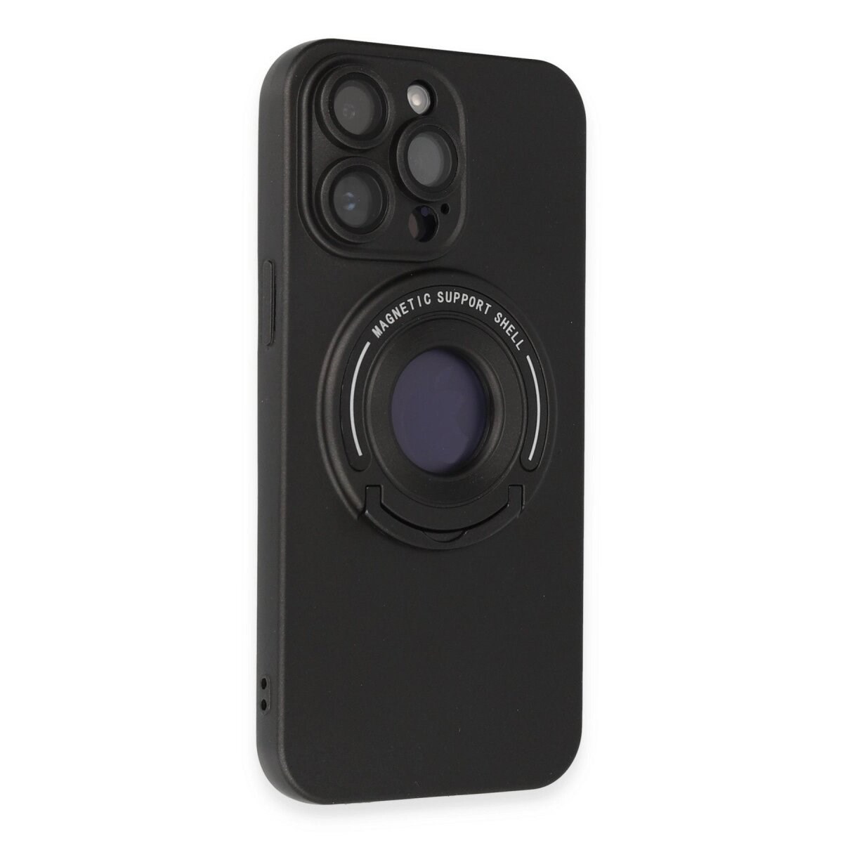 Apple İphone 13 Pro Max Kılıf Lukka Magneticsafe Kapak - Siyah