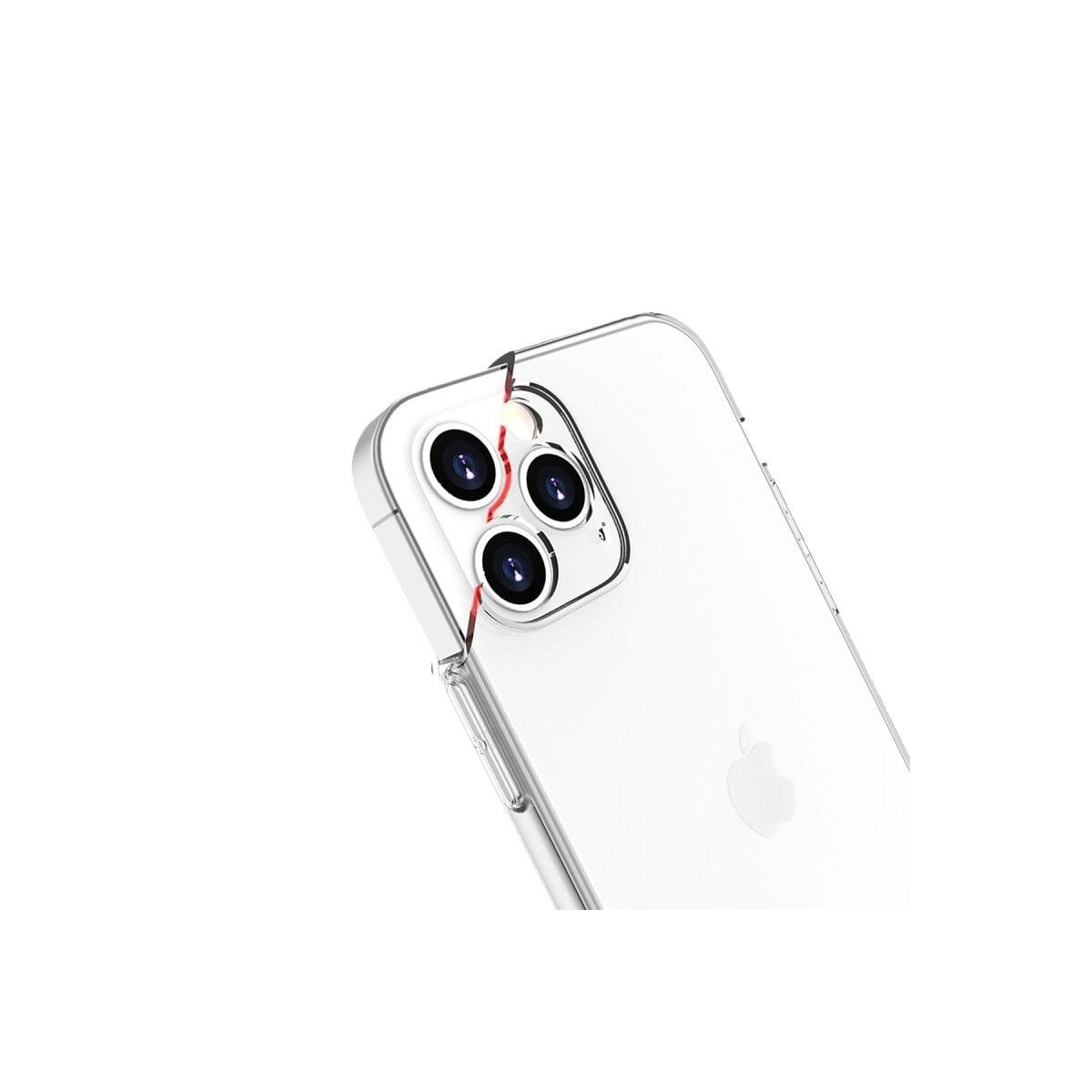 Apple İphone 13 Pro Max Kılıf Lüx Şeffaf Silikon