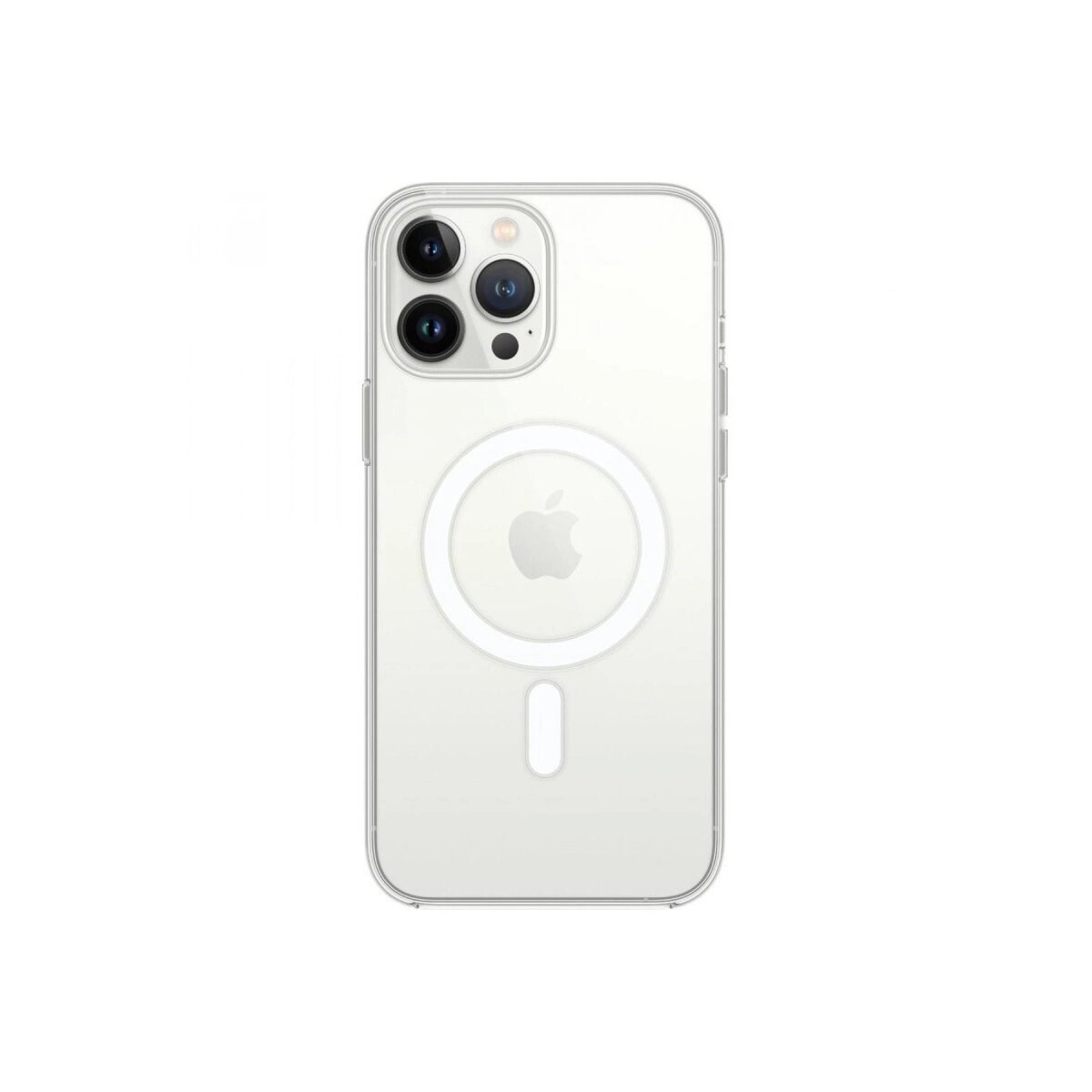 Apple İphone 13 Pro Max Kılıf Magneticsafe Şeffaf Silikon - Şeffaf