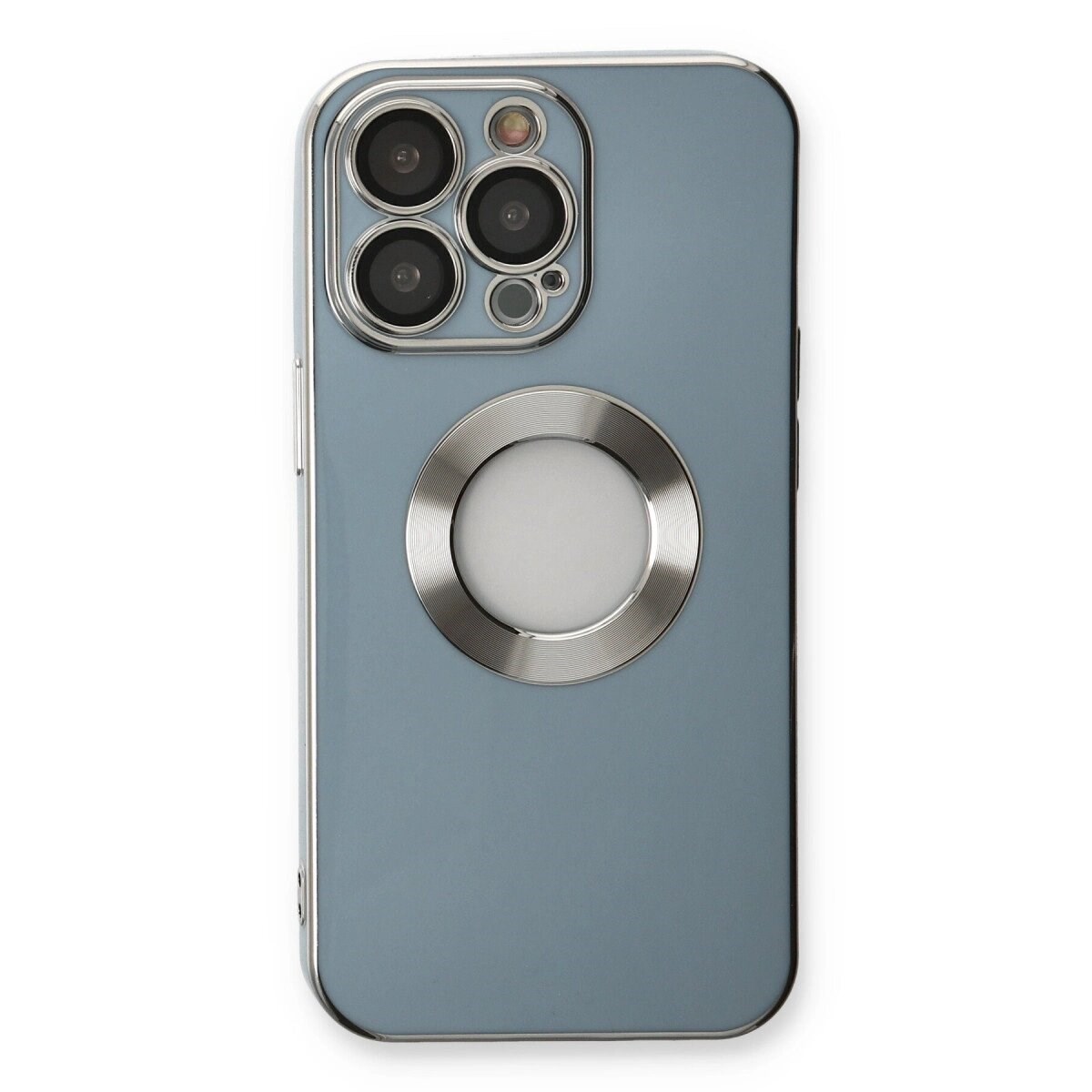 Apple İphone 13 Pro Max Kılıf Store Silikon - Sierra Blue