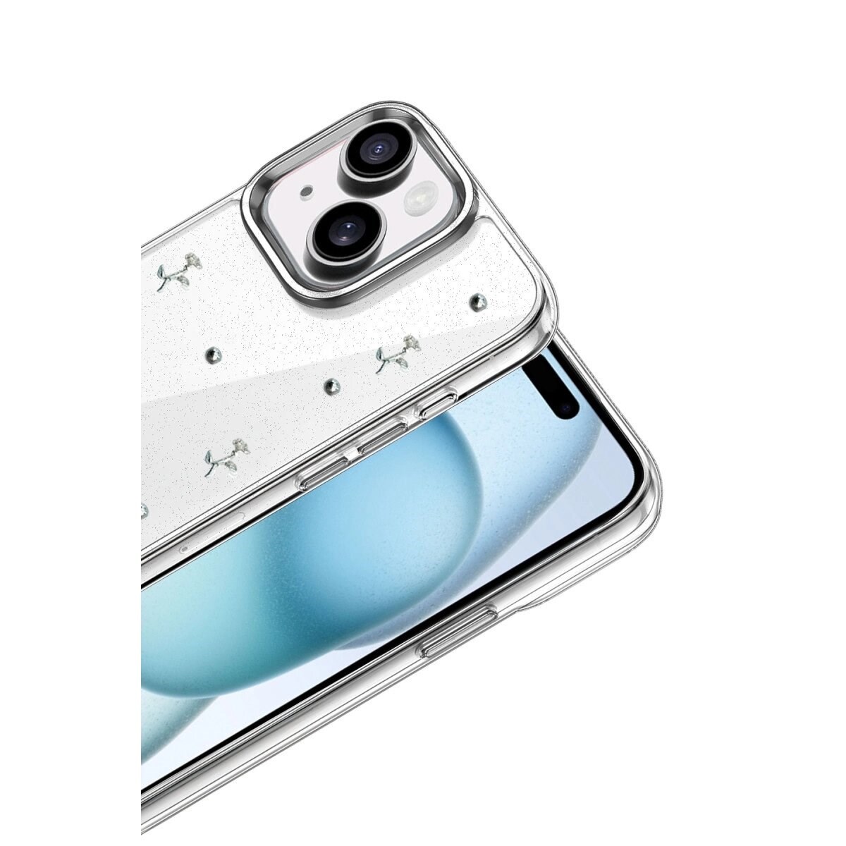 Apple İphone 14 Fiyonk Desenli Kapak - Desen 4