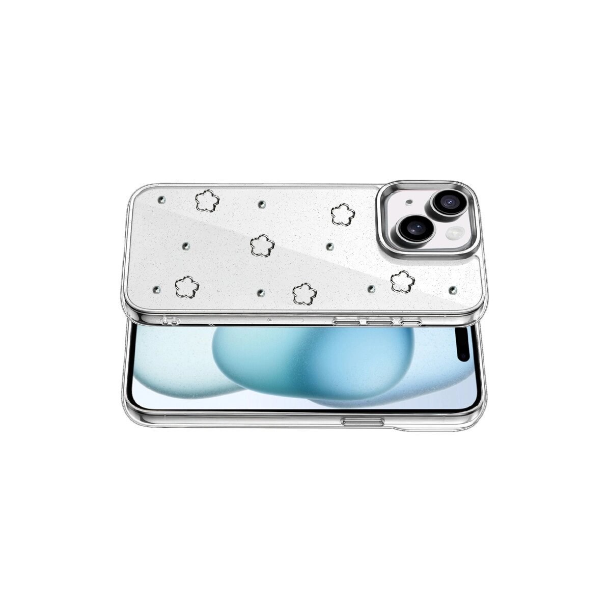 Apple İphone 14 Fiyonk Desenli Kapak - Desen 2