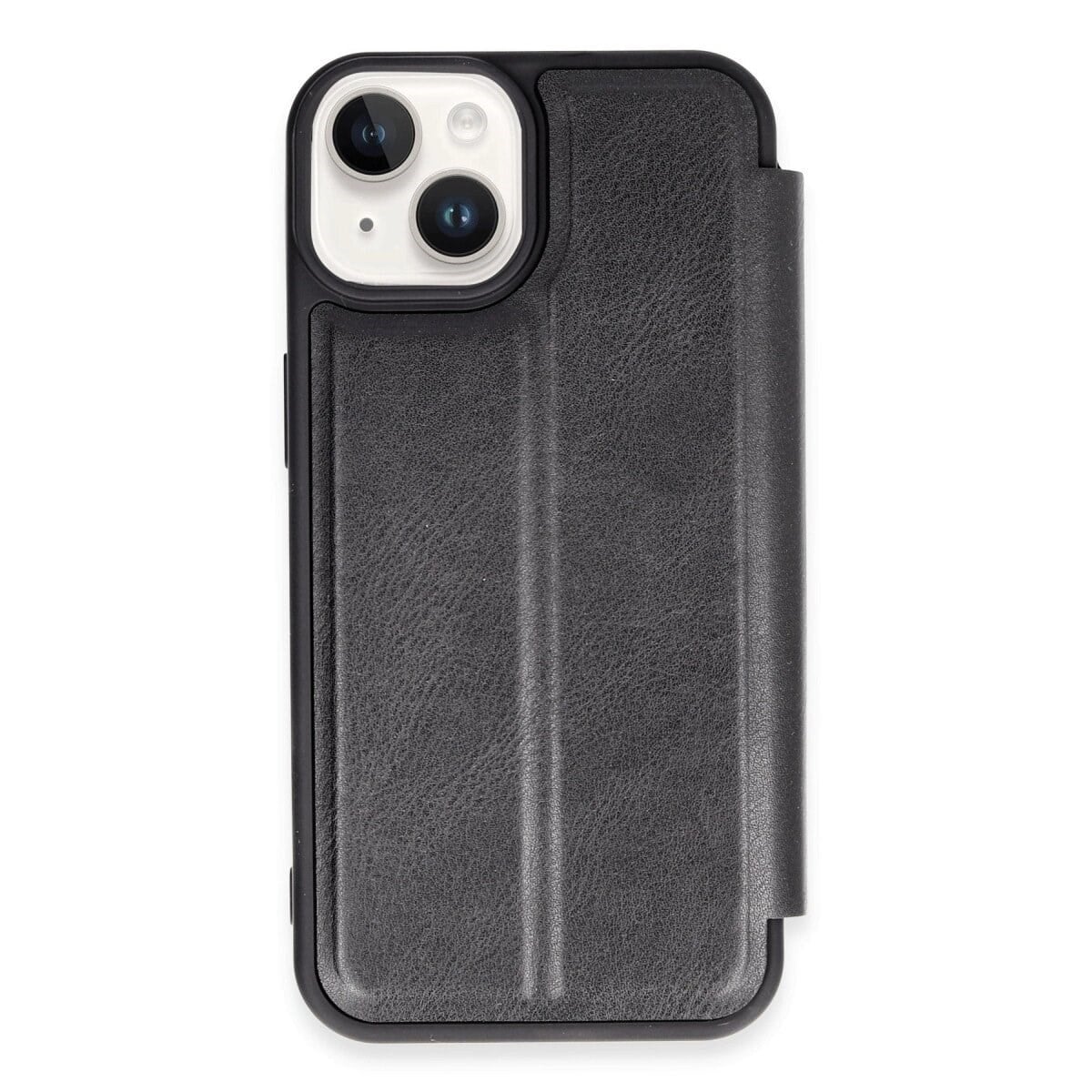 Apple İphone 14 Kılıf Flip Cover - Siyah